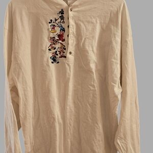 The Disney Store Mickey Mouse Long Sleeve Shirt